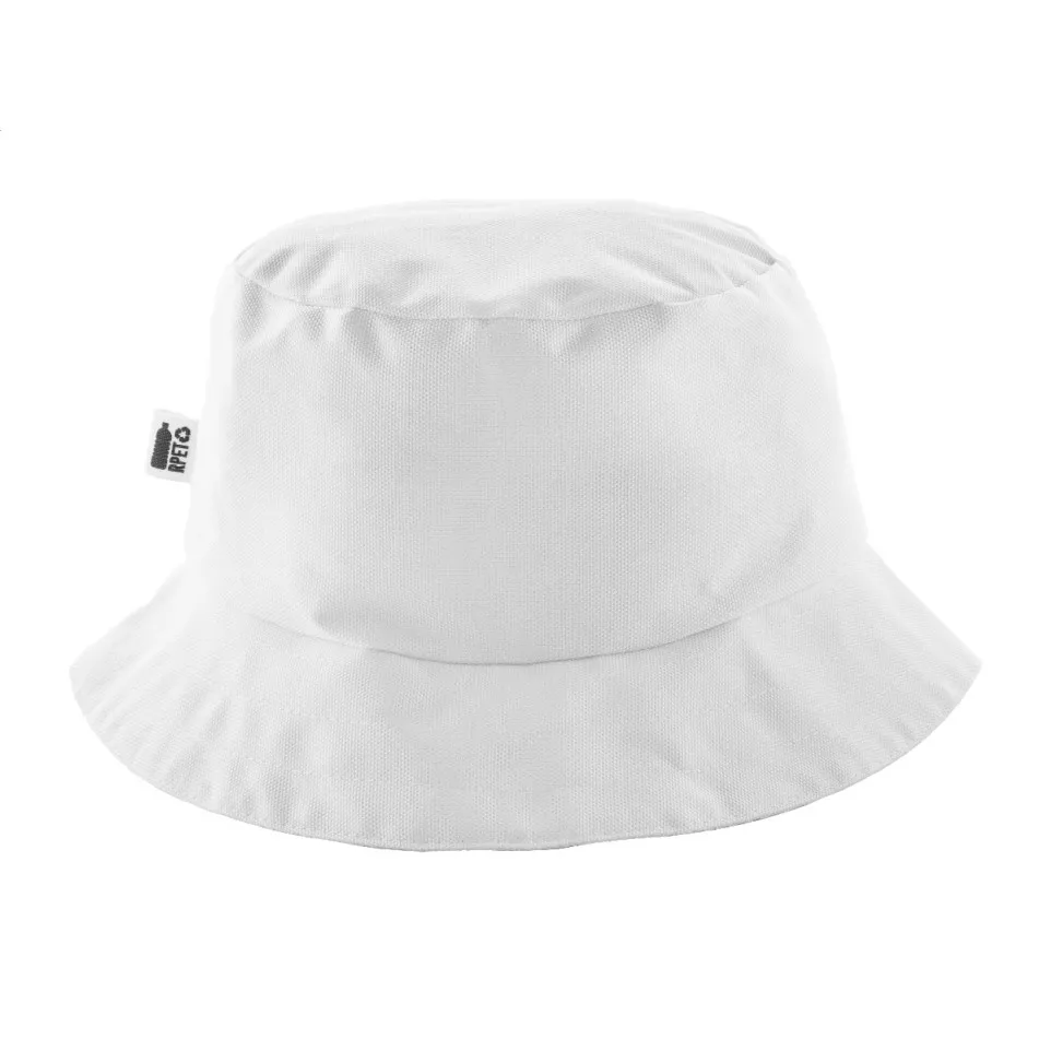 SuboHat white  custom RPET bucket hat L