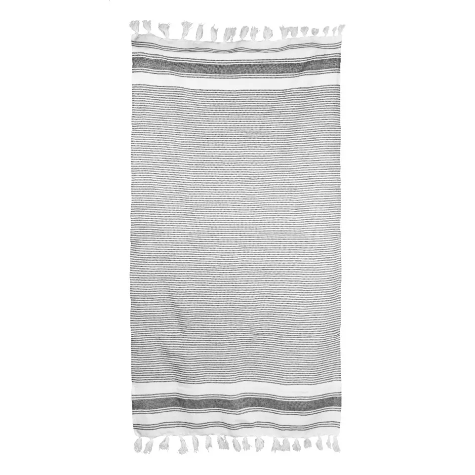 Myrtos grijs  strandlaken 