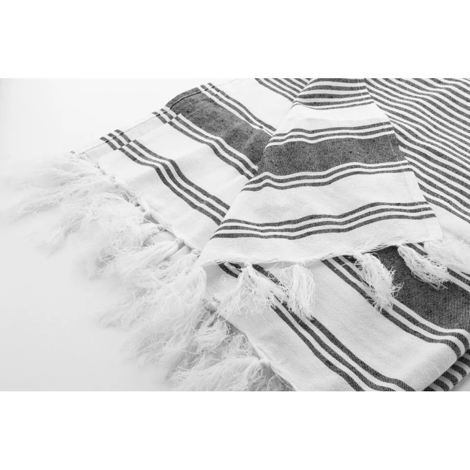 Myrtos gris  Serviette de plage 