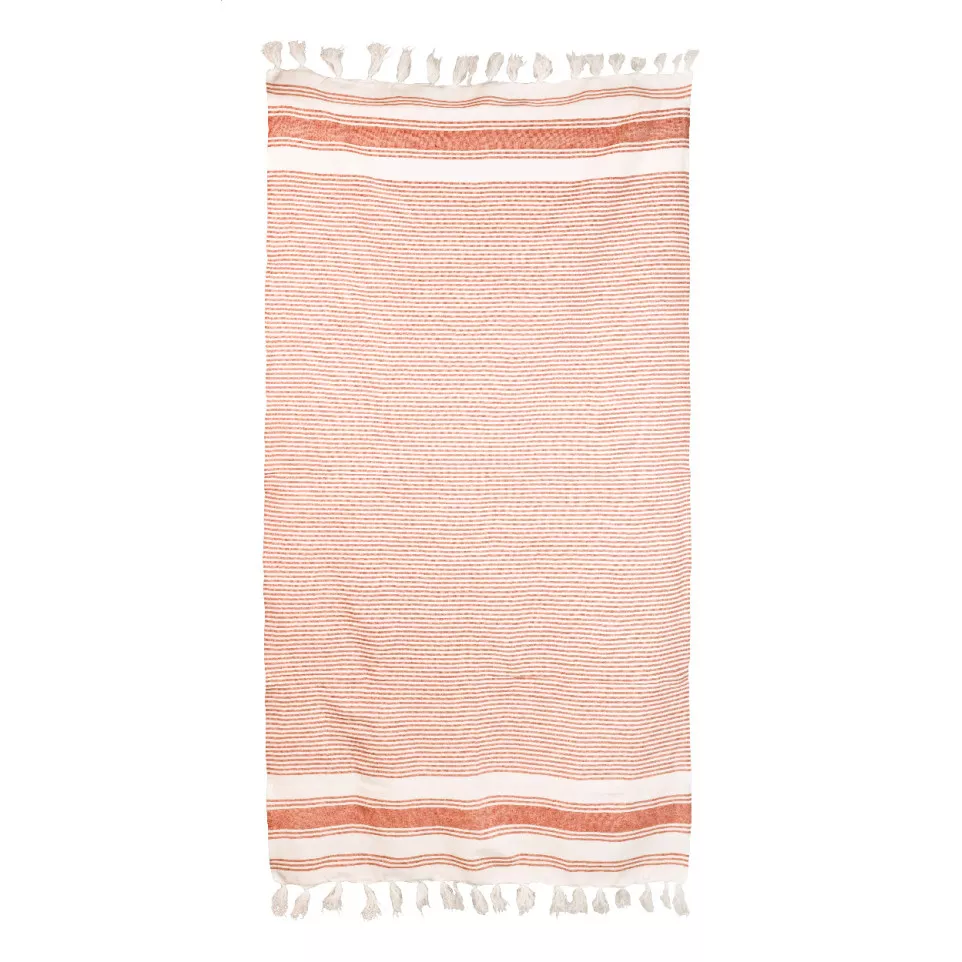 Myrtos oranje  strandlaken 