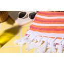 Tulum orange  beach towel 