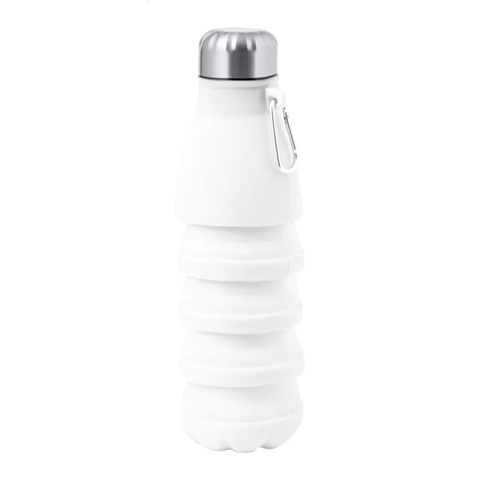 Jalor blanc  bouteille de sport pliable 