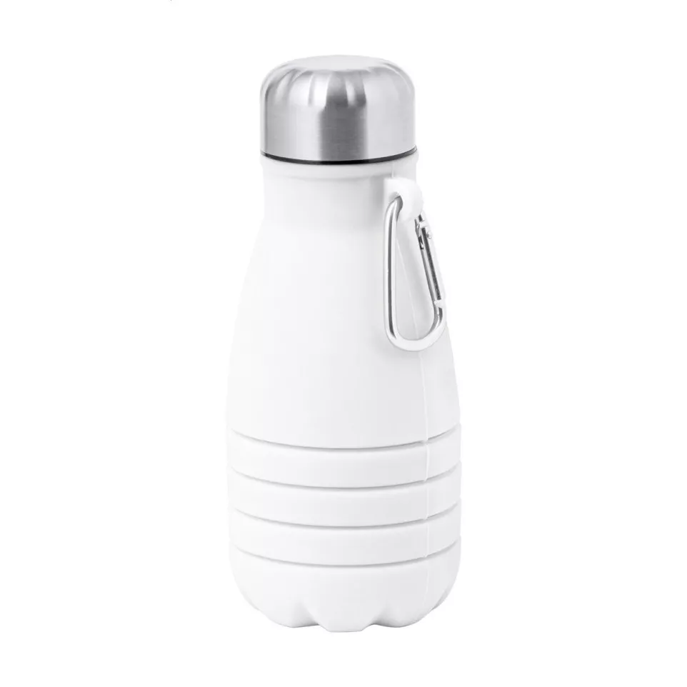 Jalor blanc  bouteille de sport pliable 