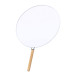 Opira white  hand fan 