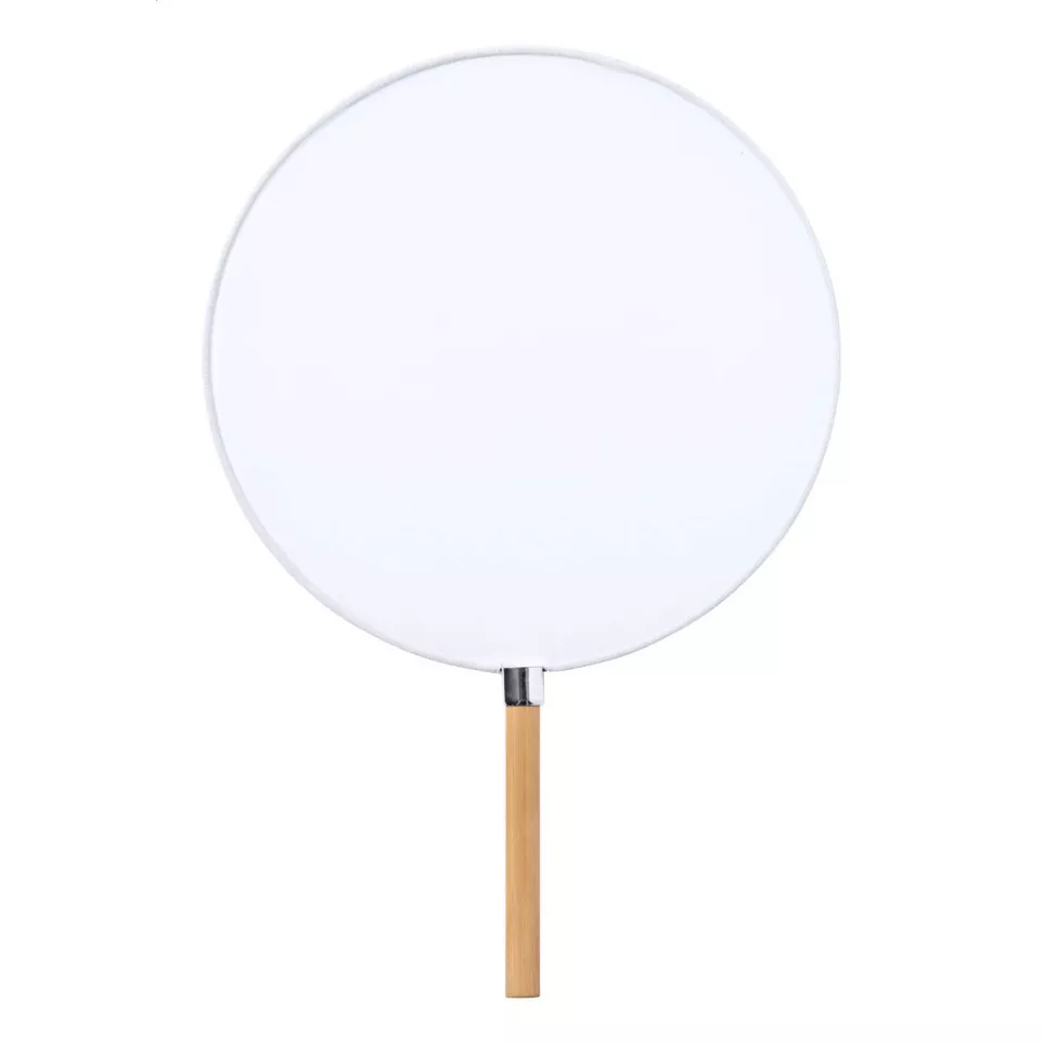 Opira white  hand fan 