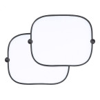 Elyno white  car sunshades 