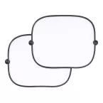 Elyno white  car sunshades 