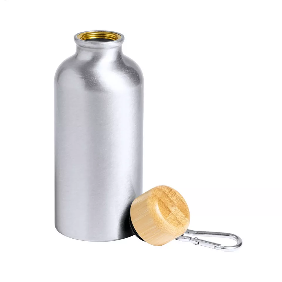 Kemyo argenté  bouteille de sport 