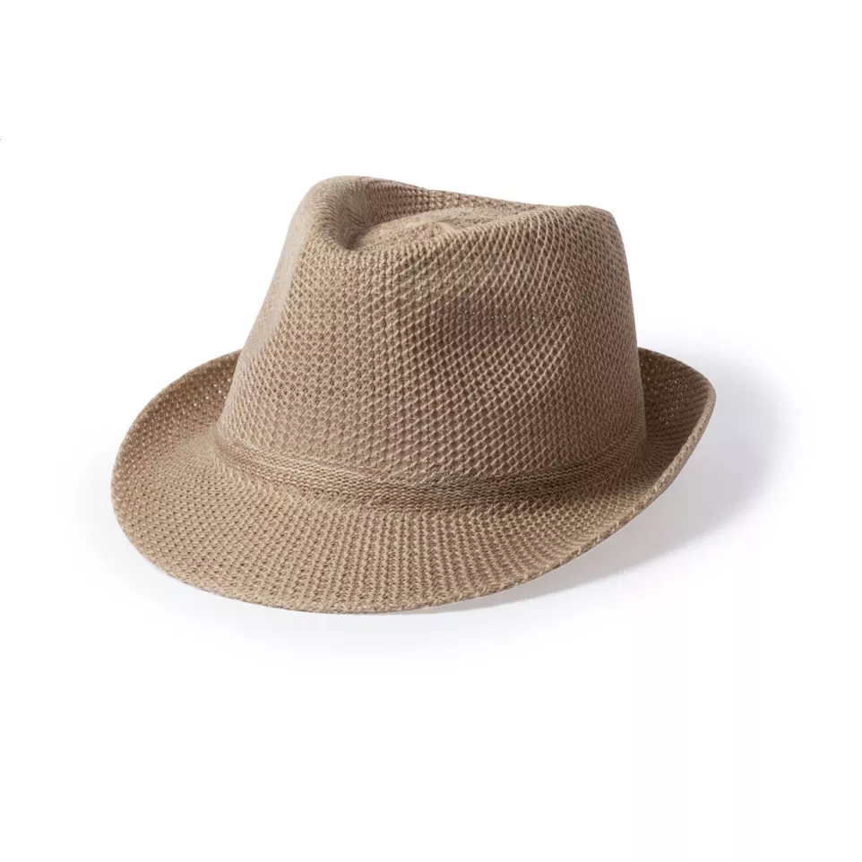 Temal marron  chapeau 