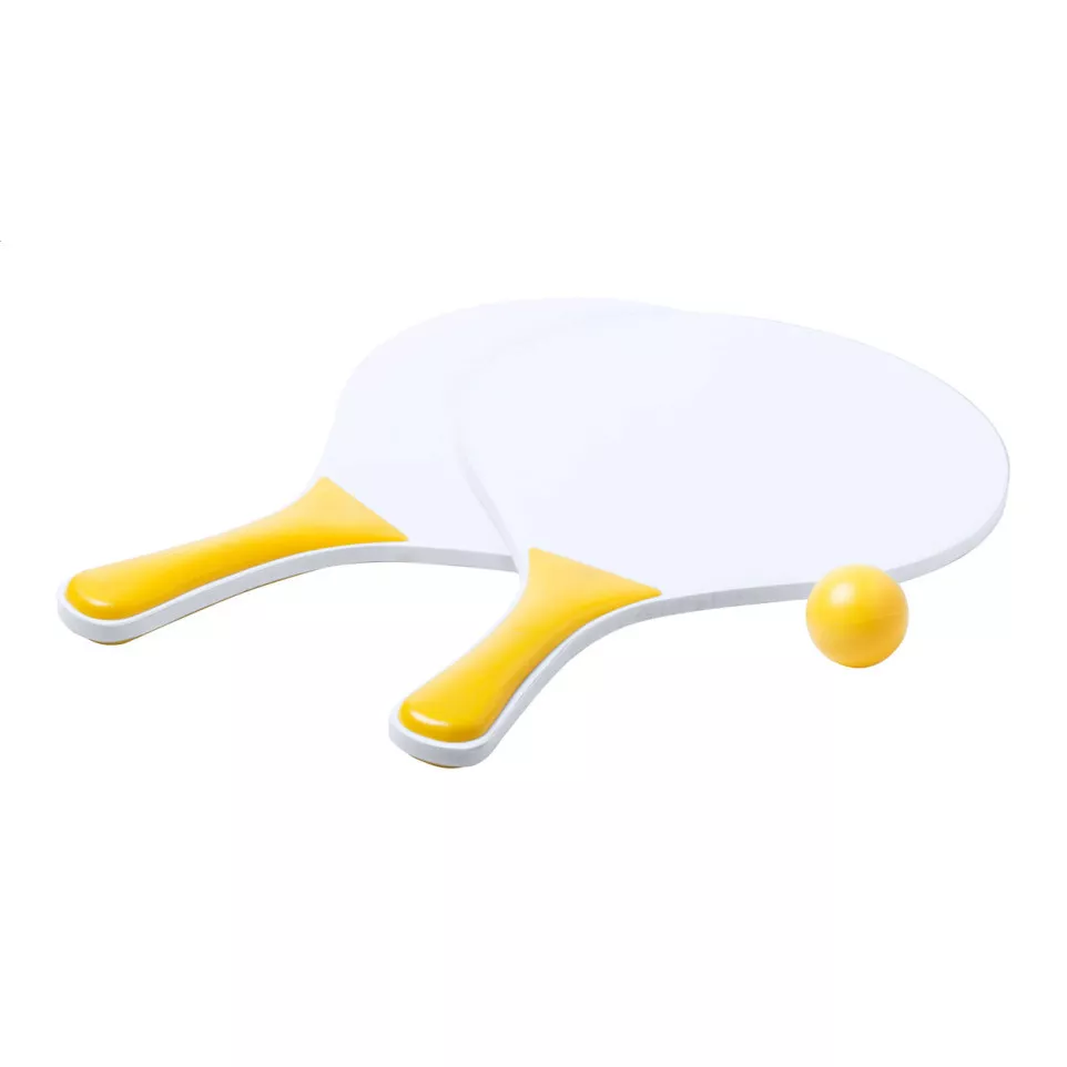 Evira geel wit strandtennis 