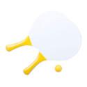 Evira geel wit strandtennis 