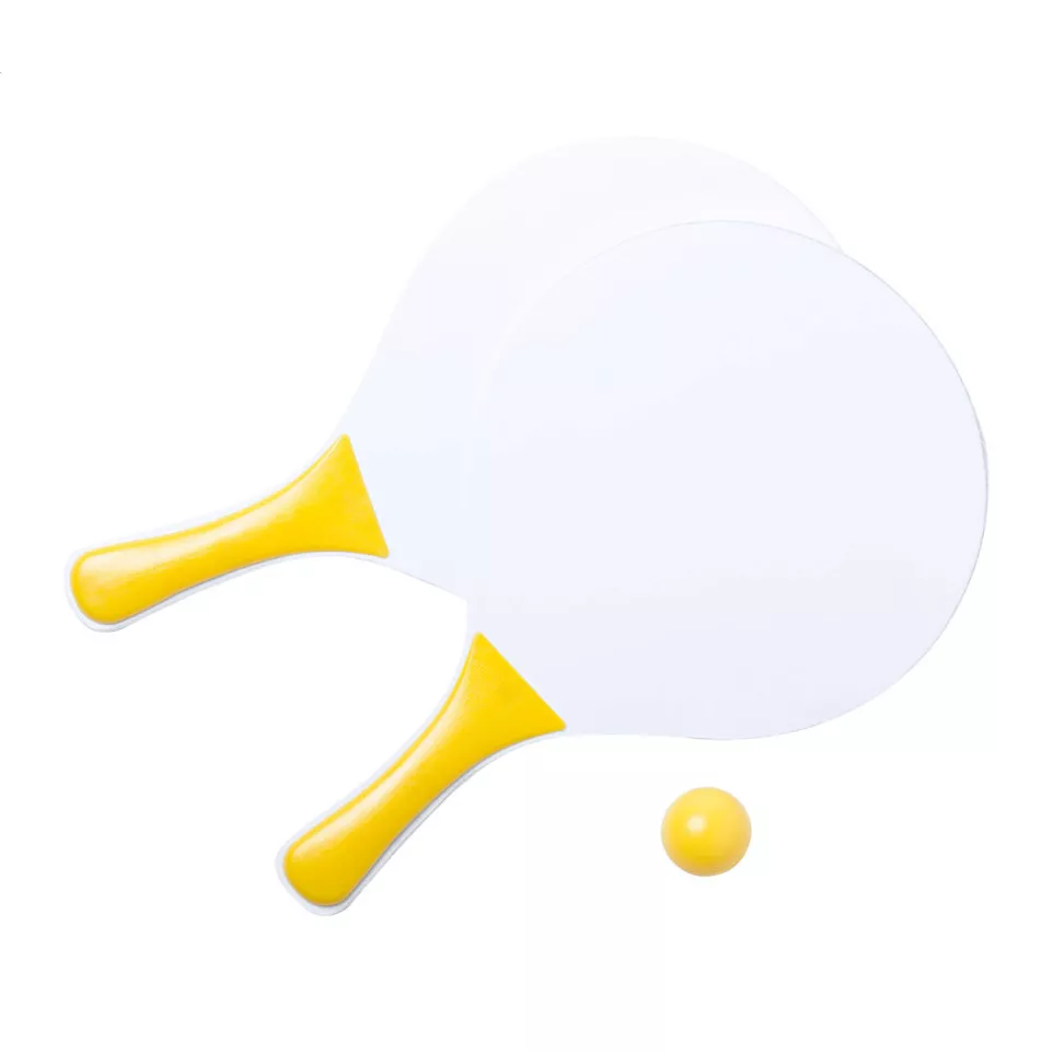 Evira geel wit strandtennis 