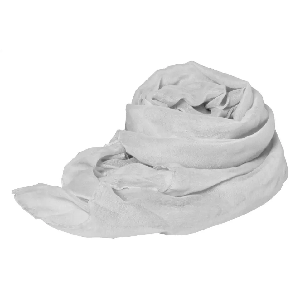 Simlo white  beach scarf 