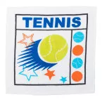 Jexar wit  geperste handdoek 