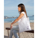 Clyva white  beach bag 