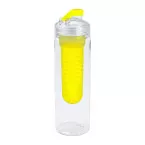 Evino yellow transparent sport bottle 