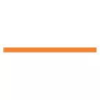 Rynix oranje  band voor strohoeden 