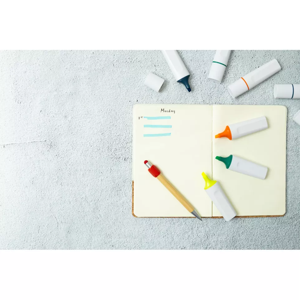 Rabomark orange white RABS highlighter 