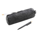 Refelt Draw dark grey  RPET felt pen case 