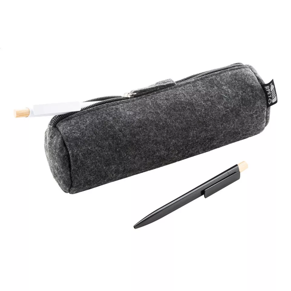 Refelt Draw dark grey  RPET felt pen...