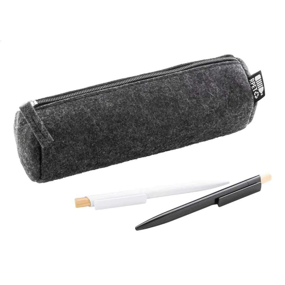Refelt Draw dark grey  RPET felt pen...