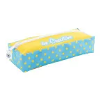 Bloppy blanc  Trousse stylos en RPET 