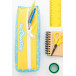 Bloppy blanc  Trousse stylos en RPET 