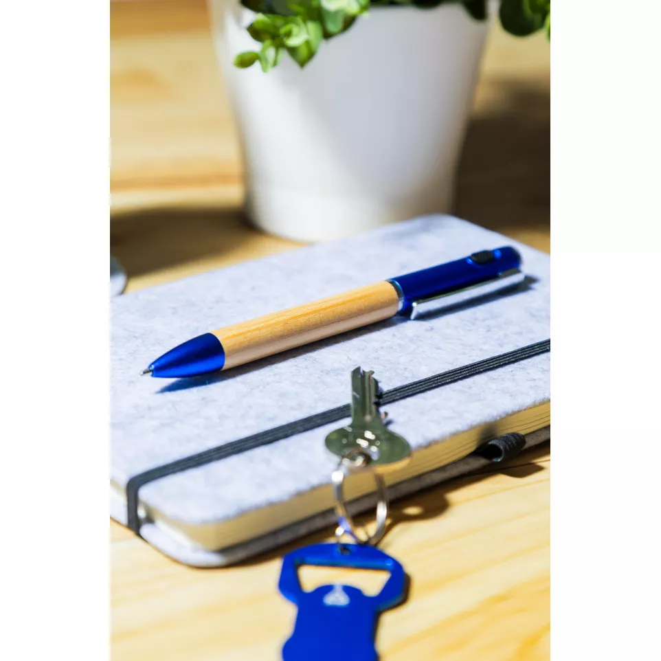 Penboo blauw  balpen 