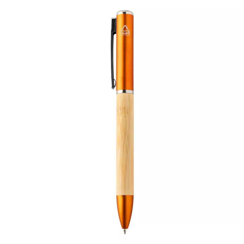 Penboo orange  ballpoint pen 