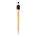 Sponner black natural spinner ballpoint pen 