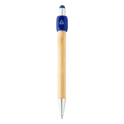Sponner blue natural spinner ballpoint pen 