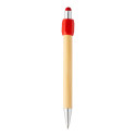 Sponner red natural spinner ballpoint pen 