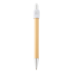 Sponner white natural spinner ballpoint pen 