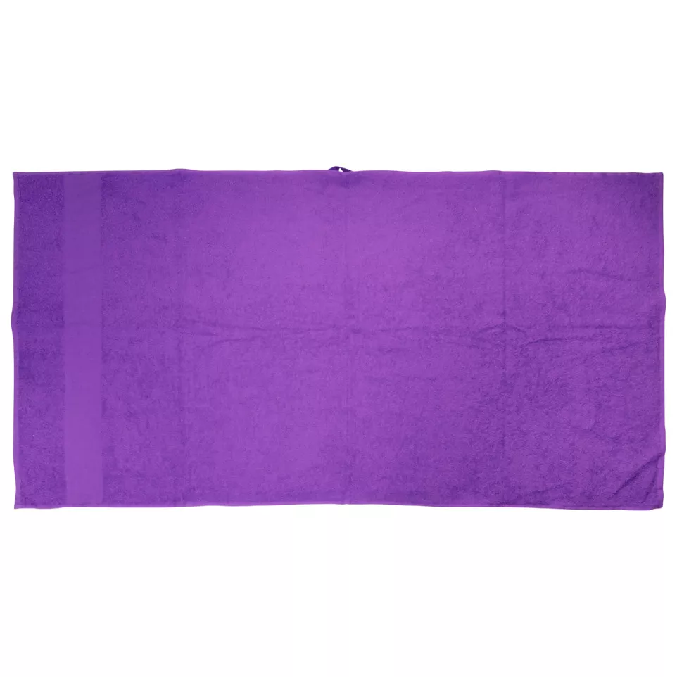 Terry L violet  Serviette 70x140cm 