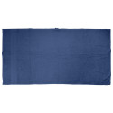 Terry L donker blauw  Katoenen badstof handdoek - 70×140 cm 