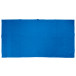 Terry L blauw  Katoenen badstof handdoek - 70×140 cm 