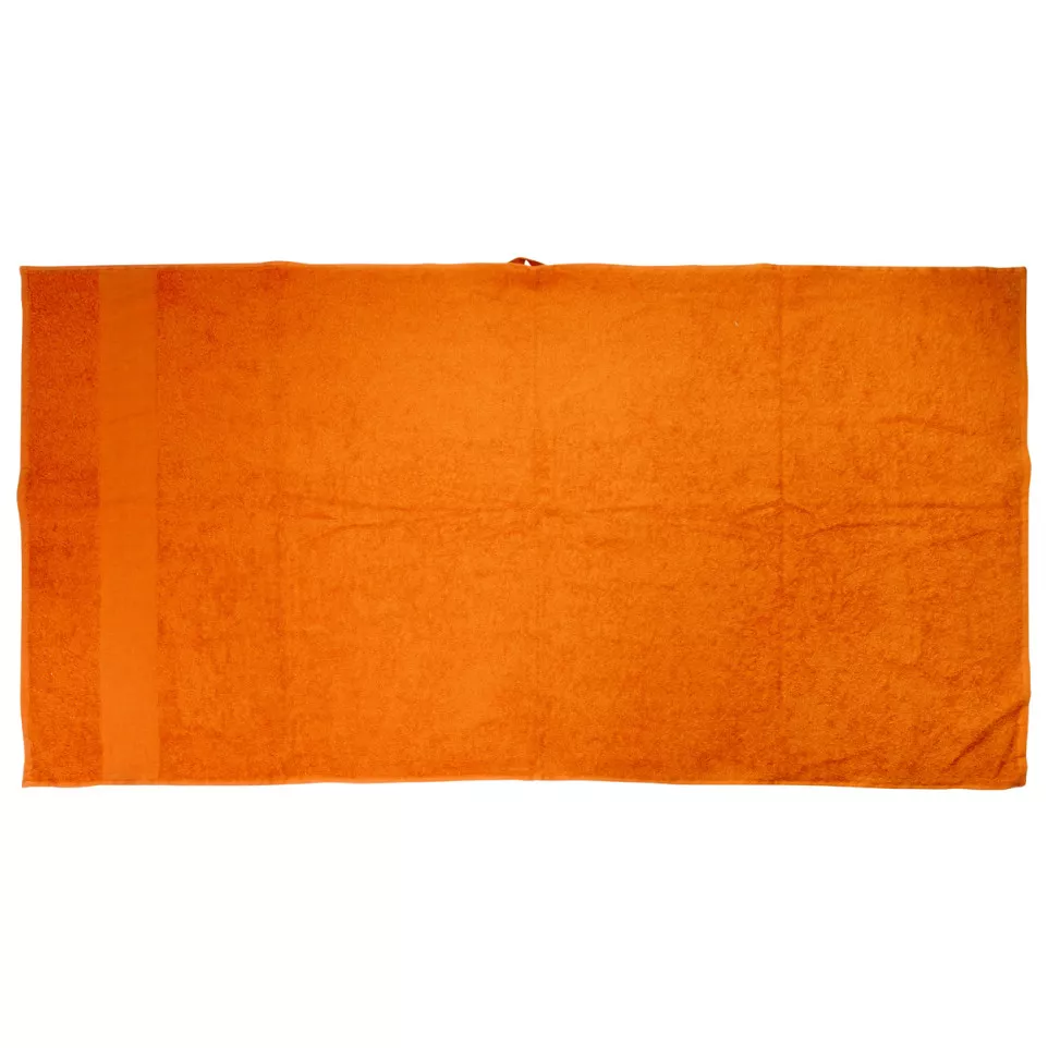 Terry L orange  cotton terry towel -...