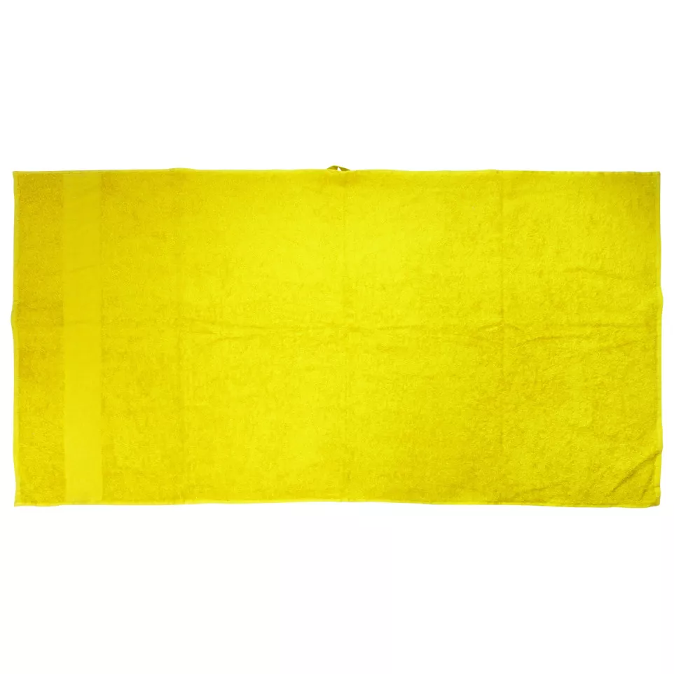 Terry L geel  Katoenen badstof...