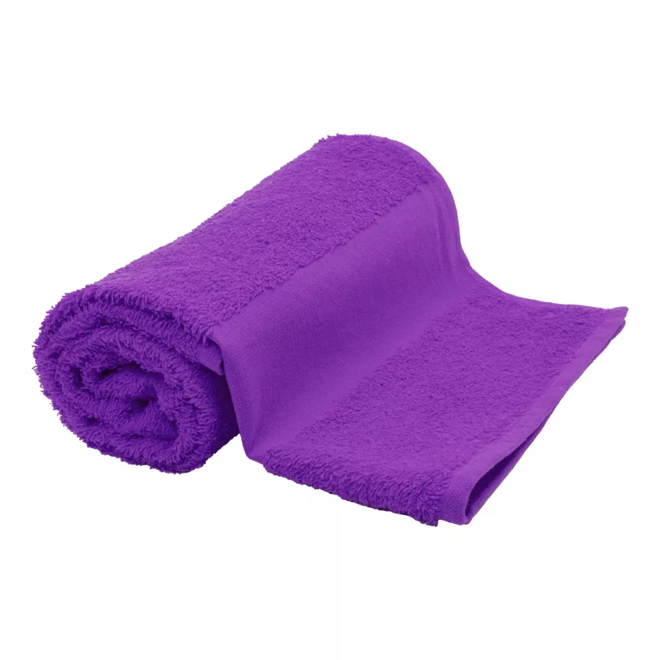 Terry M violet  Serviette 50x100cm 