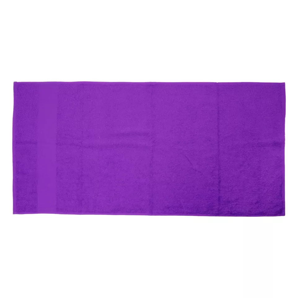 Terry M violet  Serviette 50x100cm 