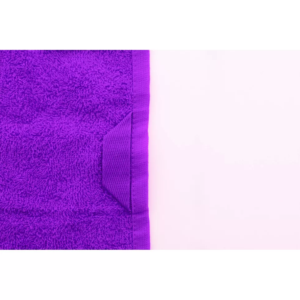 Terry M violet  Serviette 50x100cm 