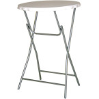 V-part table debout, blanc