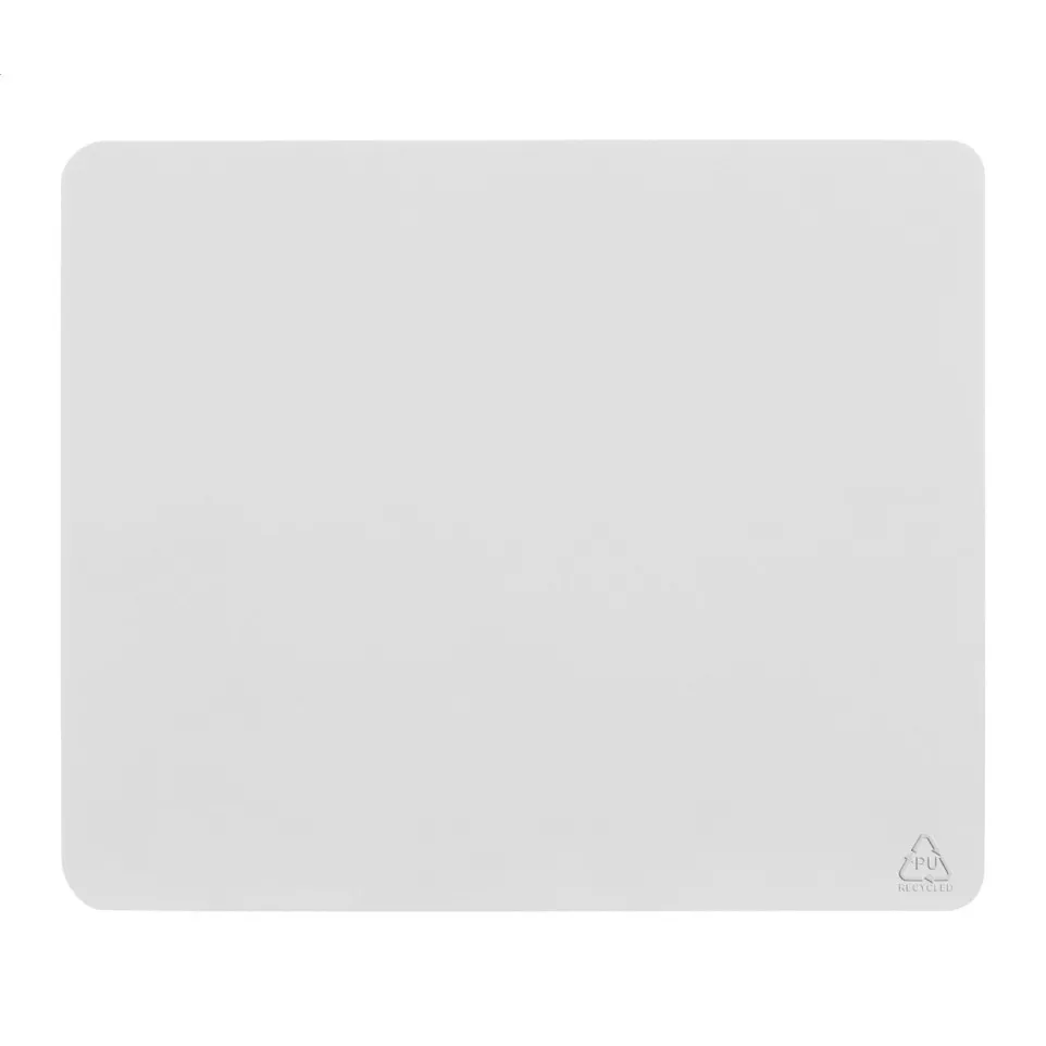 Peppu blanc  Tapis souris en RPU 