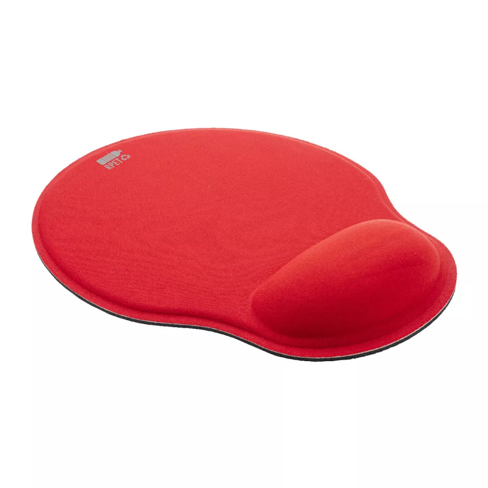 Wrest rouge  Tapis souris en RPET 