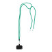 Corphon green  RPET mobile holder lanyard 