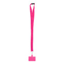 Revent Call fuchsia  RPET mobiele houder lanyard 