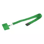 Revent Call green  RPET mobile holder lanyard 