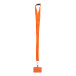 Revent Call oranje  RPET mobiele houder lanyard 