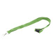 Revent lime green  RPET lanyard 