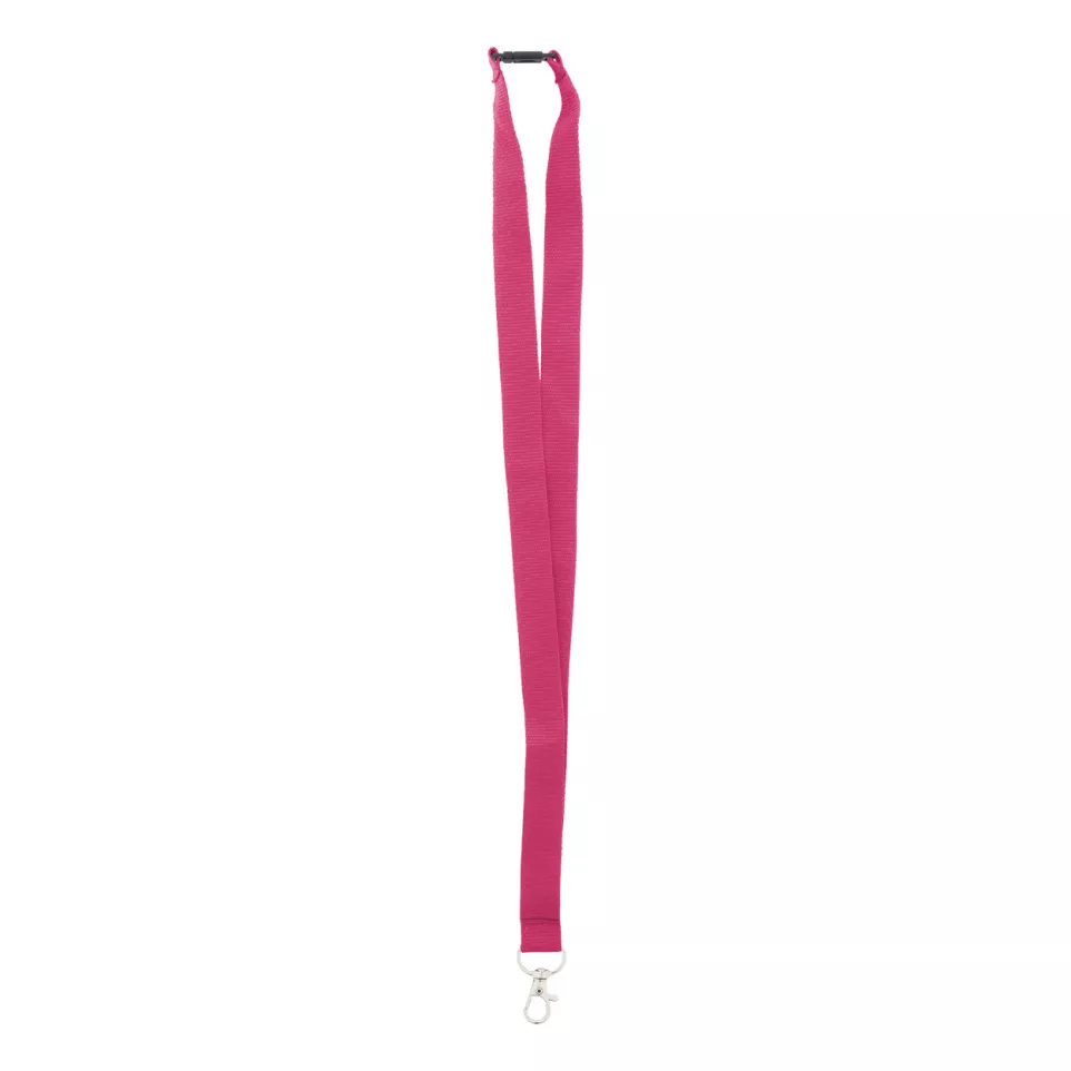 Revent pink  RPET lanyard 